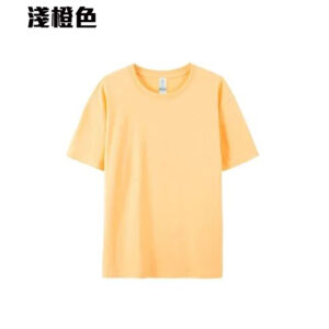 TEE-07 淨色全棉TEE - Image 6
