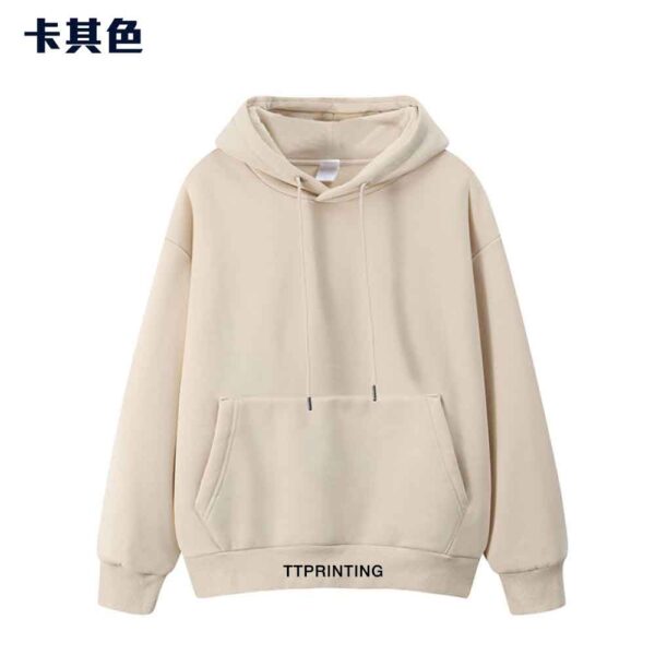 HOO-14 鬆身厚款過頭笠衛衣 - Image 2