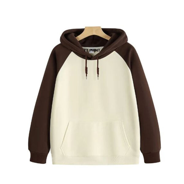 HOO-16B 拼色厚款衛衣 - Image 1