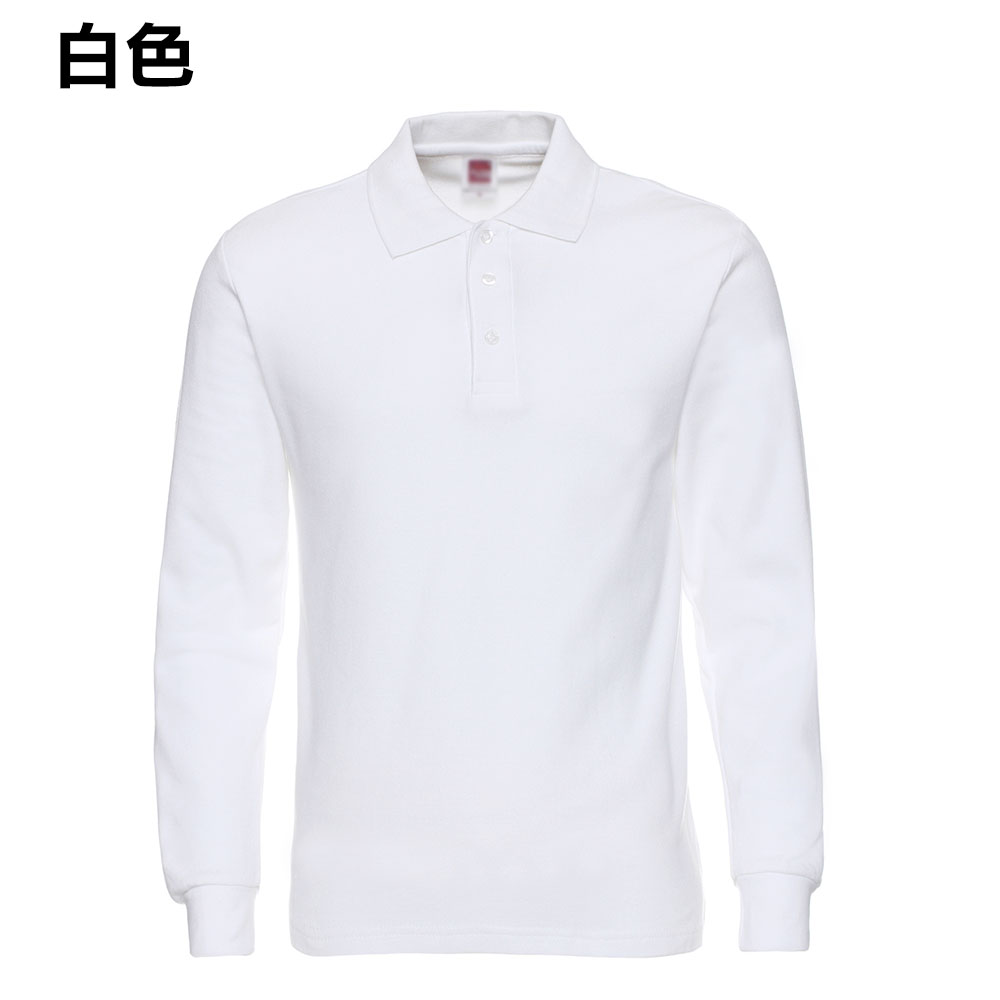 POLO-11 長袖全棉POLO - Image 13