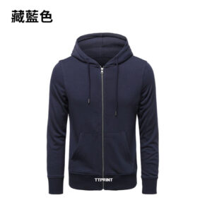 ZIP-10 經典薄款拉鏈連帽外套 - Image 3