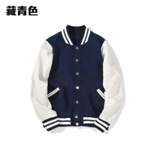 BAS-03A 薄款毛圈棒球褸 - Image 5