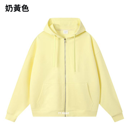 ZIP-11 雙層薄身全棉拉鏈外套