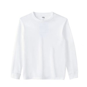 TEE-24 GILDAN 76400 全棉長袖 T 恤 - Image 1