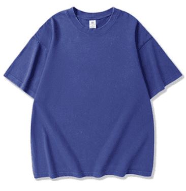 TEE-04B 240G落肩水洗TEE - Image 3