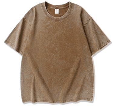 TEE-04B 240G落肩水洗TEE - Image 6