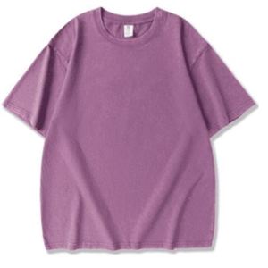TEE-04B 240G落肩水洗TEE - Image 5