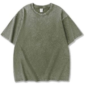 TEE-04B 240G落肩水洗TEE - Image 1