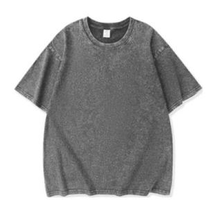 TEE-04B 240G落肩水洗TEE - Image 2