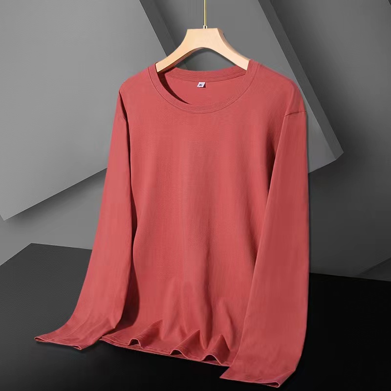 TEE-24B 180G長袖棉T恤