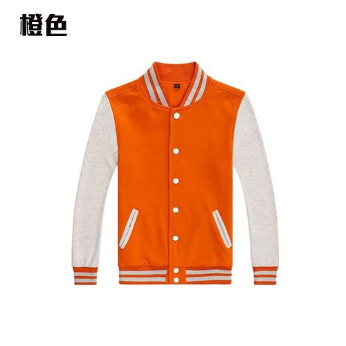 BAS-01A 薄款全棉毛圈棒球褸 - Image 6