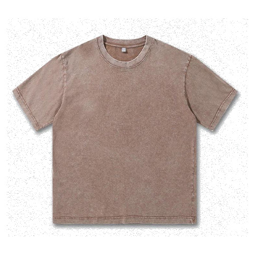 TEE-04E 230克復古重磅全棉洗水TEE