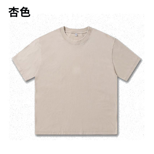 TEE-04E 230克復古重磅全棉洗水TEE - Image 4