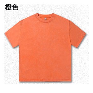 TEE-04E 230克復古重磅全棉洗水TEE - Image 5