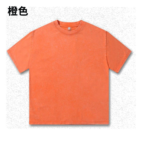 TEE-04E 230克復古重磅全棉洗水TEE - Image 5