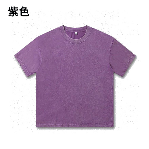 TEE-04E 230克復古重磅全棉洗水TEE - Image 7