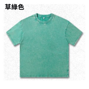 TEE-04E 230克復古重磅全棉洗水TEE - Image 9