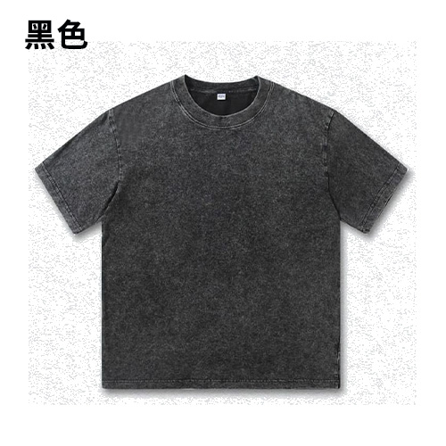 TEE-04E 230克復古重磅全棉洗水TEE - Image 6
